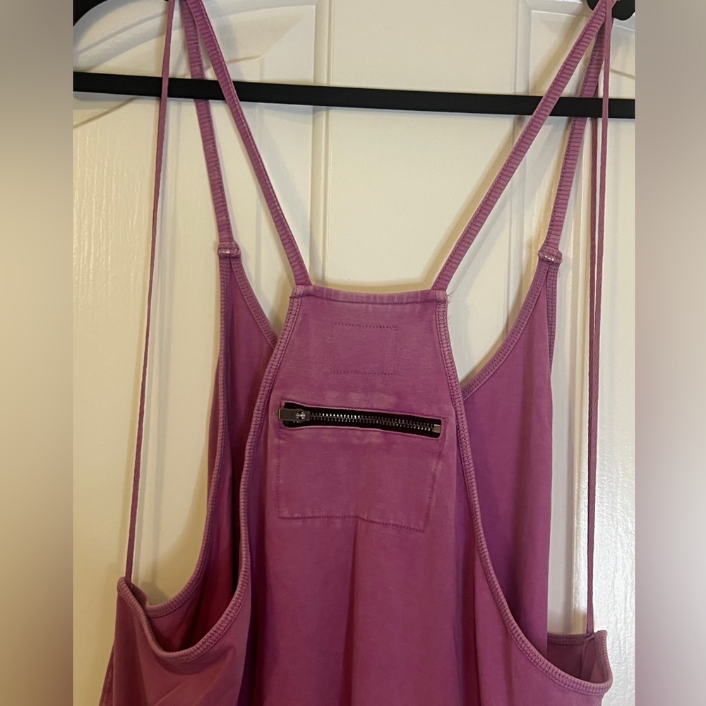 NWOT Free People Movement FP Hot Shot Body Romper SZ SM & LARGE Lilac color NWOT - Picture 7 of 9